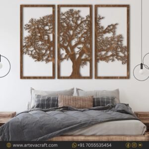 ree of Life Wooden Wall Art – Premium Laser Cut Nature Wall Décor for Living Room